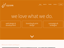 Tablet Screenshot of digitalink.com.au